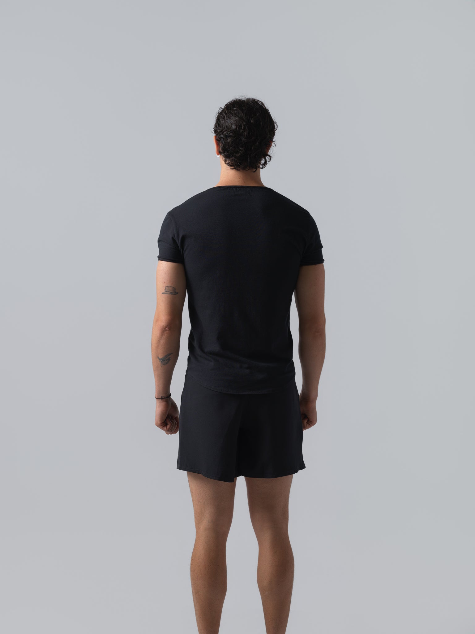 SILK PLEATED SHORTS