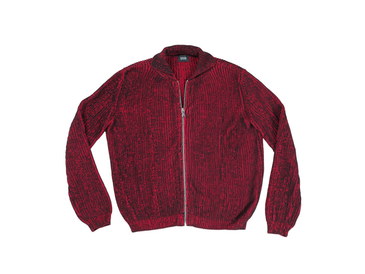 Knit Zip-Up Cardigan