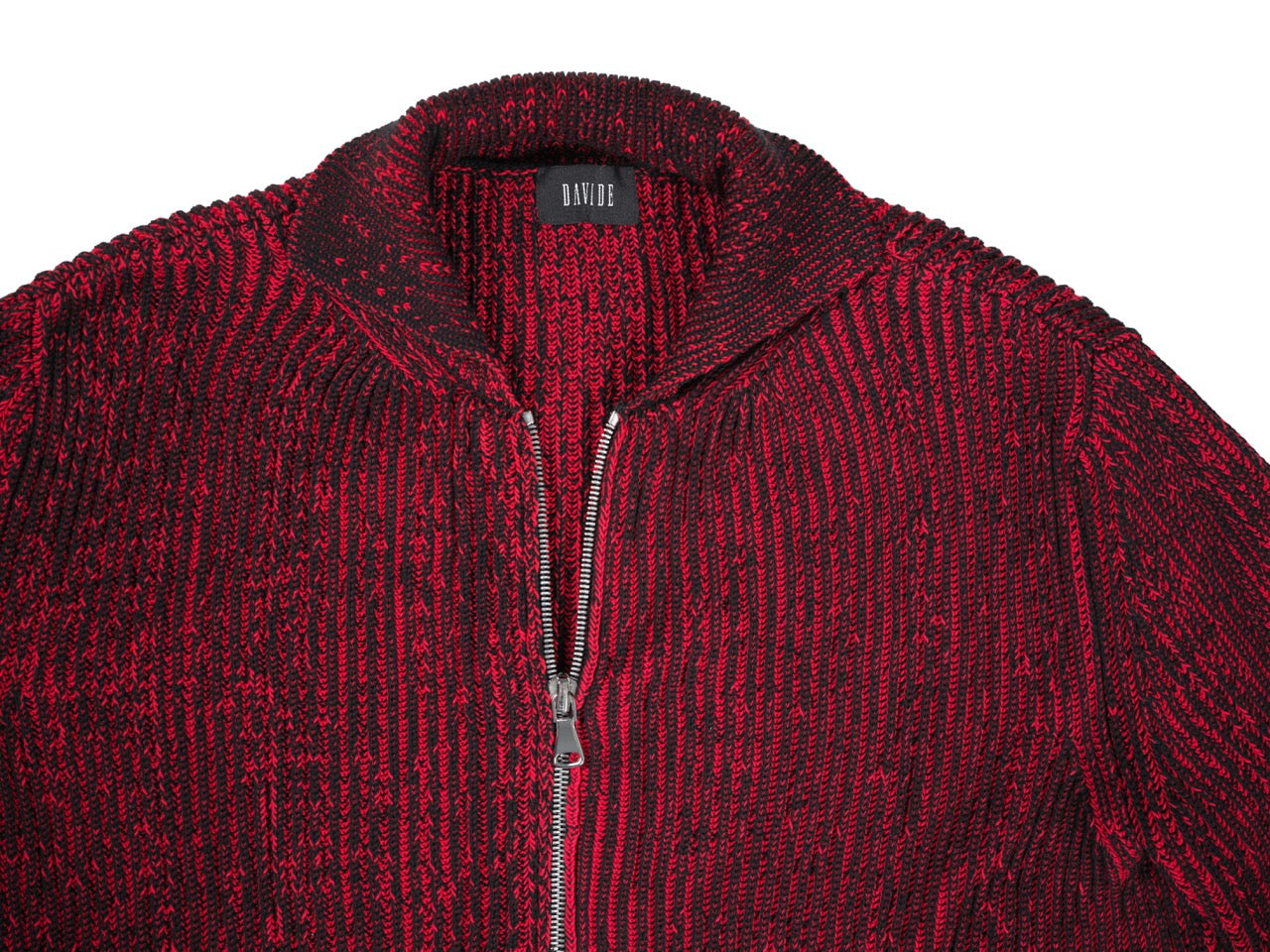 Knit Zip-Up Cardigan