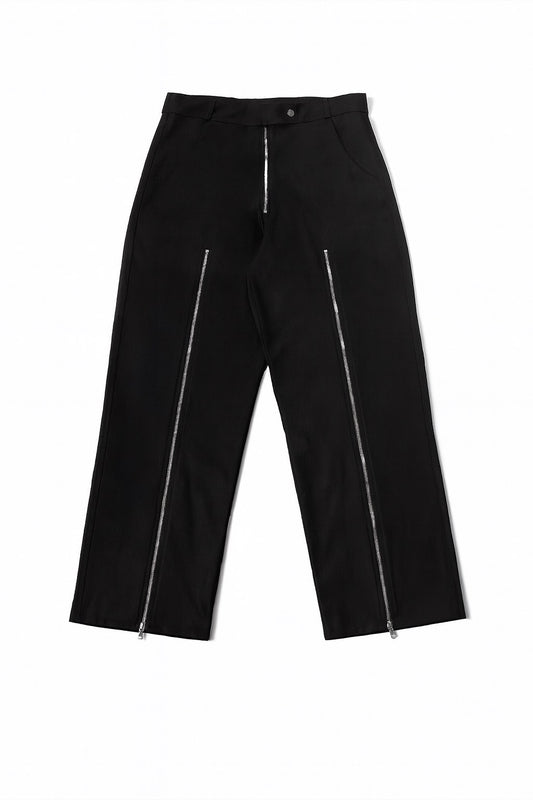 Front Zip Trousers
